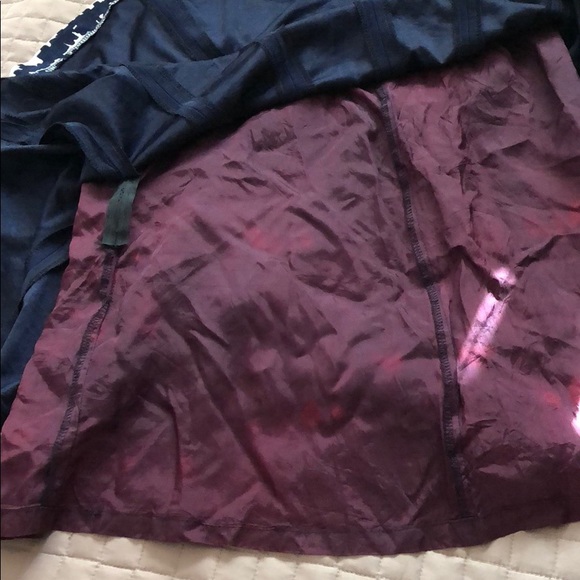 ✨$5/$20✨ navy secretary skirt w. zipper - Picture 6 of 8